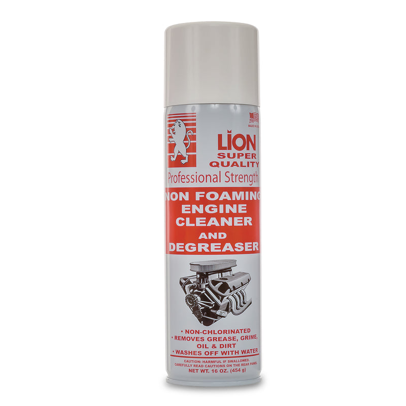 Non-Foaming Engine Cleaner and Degreaser Spray (Professional Grade)