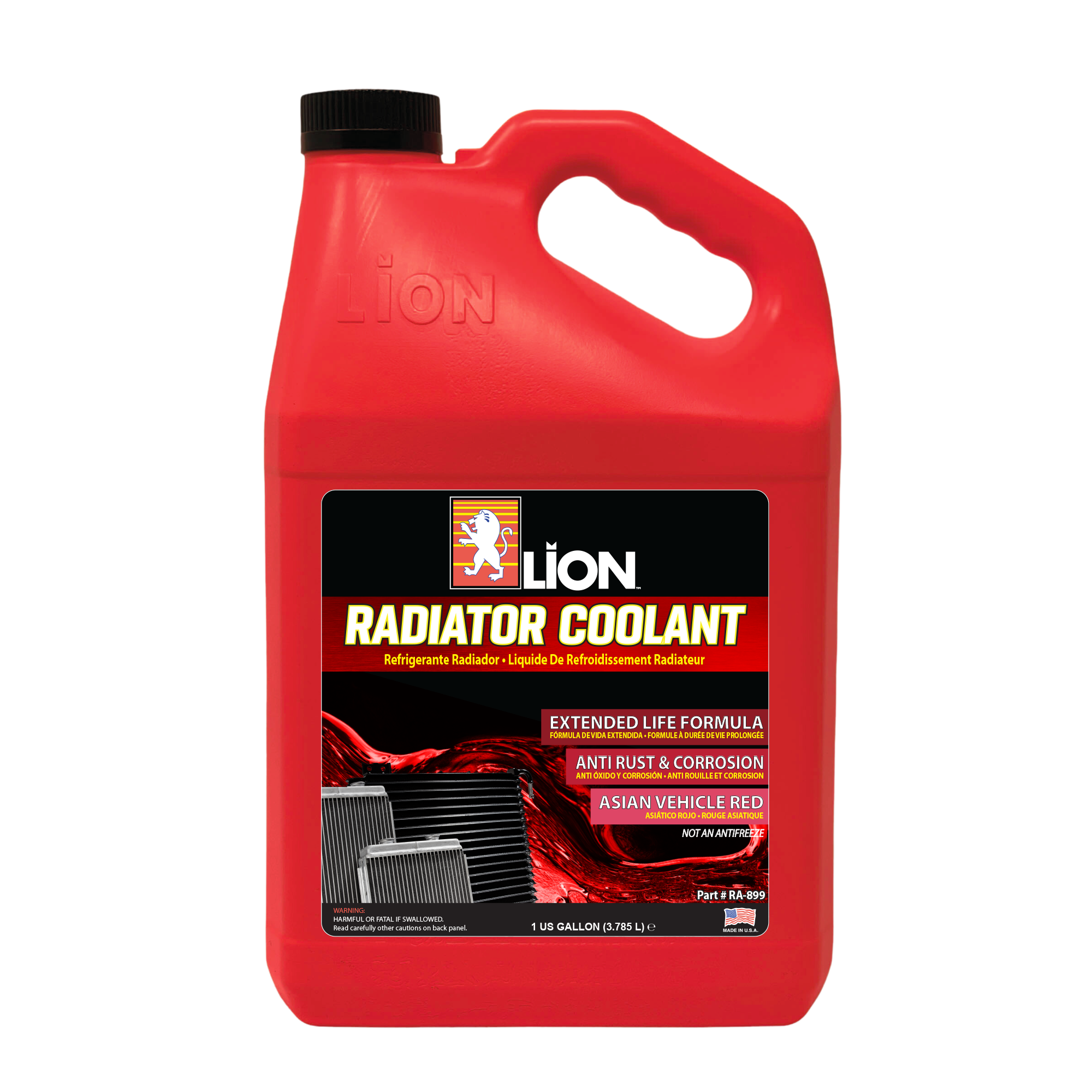 Radiator Coolant and Conditioner (Red) | Saria International