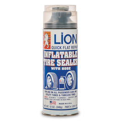 Tire Inflator and Sealer Spray