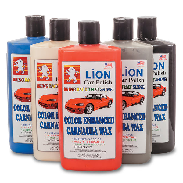 Color Enhanced Liquid Car Wax